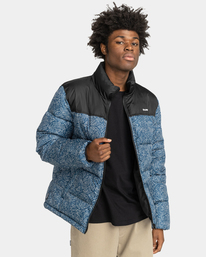 5 Wolfeboro Alder Arctic Fundamental - Funktionelle Steppjacke für Männer Blau F1JKE6ELF2 Element