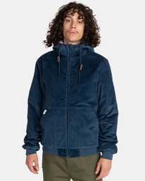 6 Wolfeboro Dulcey 2022 - Workwear Corduroy Jacket for Men Blue F1JKG6ELF2 Element