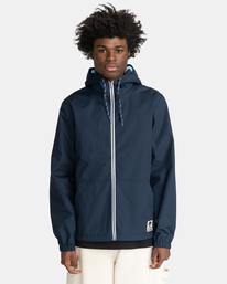 2 Element x Bob Ross Atelier Alder 2022 - Waterproof Jacket Gray F1JKH9ELF2 Element