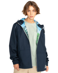 8 Element x Bob Ross Atelier Alder 2022 - Waterproof Jacket Gray F1JKH9ELF2 Element