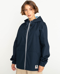 9 Element x Bob Ross Atelier Alder 2022 - Waterproof Jacket Gray F1JKH9ELF2 Element