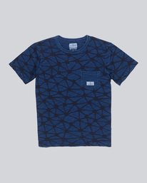 0 Indigo Cr Ss - Knit for Men  F1KTB6ELF7 Element