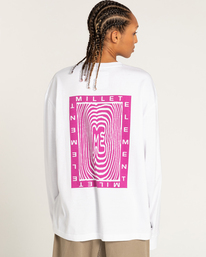 13 Millet x Element Edges - T-shirt manches longues Blanc F1LSD3ELF2 Element