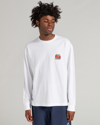 2 Millet x Element Edges - T-shirt manches longues Blanc F1LSD3ELF2 Element