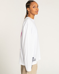 9 Millet x Element Edges - T-shirt manches longues Blanc F1LSD3ELF2 Element