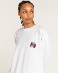 10 Millet x Element Edges - T-shirt manches longues Blanc F1LSD3ELF2 Element