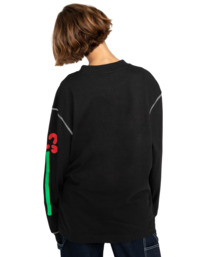 9 Skateboarding Mi Amor - Bio-Longsleeve Schwarz F1LSD5ELF2 Element