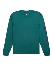 0 Joint 2.0 - Organic Long Sleeve T-Shirt for Men Green F1LSE4ELF2 Element