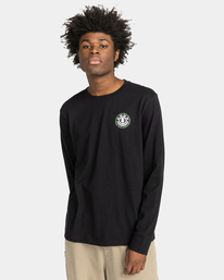 2 Seal Bp - Bio-Longsleeve für Männer Schwarz F1LSE7ELF2 Element