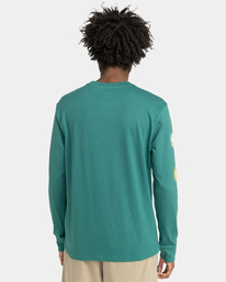 5 Element x Timber! Rider - Organic Long Sleeve T-Shirt Green F1LSE9ELF2 Element