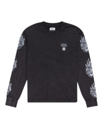 element, STAR WARS™ x Element Deathstar 2022 - Bio-Longsleeve, WASHED BLACK (2737) STAR WARS™ x Element Deathstar 2022 - Organic Long Sleeve T-Shirt F1LSF1ELF2