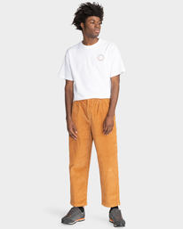 element, Space 2022 - Corduroy Trousers for Men, CASHEW (4787) Space 2022 - Corduroy Trousers for Men F1PTC2ELF2