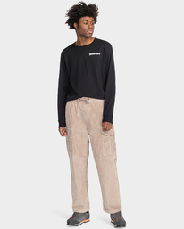 element, Utility Chillin 2022 - Elastische Kordhose für Männer, FUNGI (4969) Utility Chillin 2022 - Elasticated Corduroy Cargo Trousers for Men F1PTC6ELF2