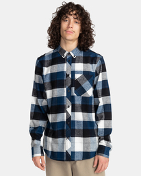 2 Lumber - Camicia di flanella a maniche lunghe da Uomo  F1SHC8ELF2 Element