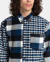 4 Crazy - Long Sleeve Flannel Shirt for Men  F1SHC9ELF2 Element