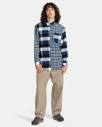 5 Crazy - Long Sleeve Flannel Shirt for Men  F1SHC9ELF2 Element