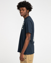 3 Public Enemy x Element Power - T-shirt Gris F1SSJ4ELF2 Element