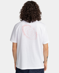 5 Dome - Camiseta Orgánica para Hombre Blanco F1SSK1ELF2 Element