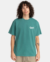 2 Script Chest - T-Shirt für Männer Grün F1SSK3ELF2 Element