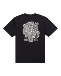 1 Element x Timber! Bouquet - Organic T-Shirt Black F1SSN4ELF2 Element