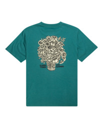 1 Element x Timber! Bouquet - Organic T-Shirt Green F1SSN4ELF2 Element