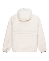 2 Wolfeboro Wolfe - Sweat à capuche réversible en sherpa pour Homme Beige F1WAB1ELF2 Element