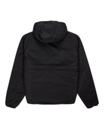 3 Wolfeboro Wolfe - Sweat à capuche réversible en sherpa pour Homme Noir F1WAB1ELF2 Element