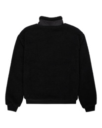 1 Wolfeboro Oak 2.0 - Zip Up Sherpa Fleece for Men Black F1WAB2ELF2 Element