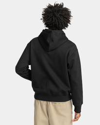 5 Rain Cornell 2022 - Sweat à capuche zippé Noir F1ZHB1ELF2 Element