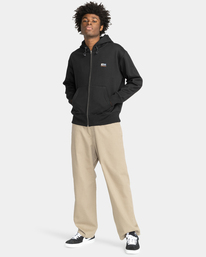 4 Rain Cornell 2022 - Sweat à capuche zippé Noir F1ZHB1ELF2 Element