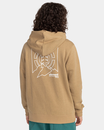 5 Ursa - Sudadera con Capucha y cremallera para Hombre Beige F1ZHB2ELF2 Element