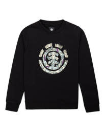 0 In The City Icon - Sweatshirt für Jungen Schwarz F2CRC4ELF2 Element