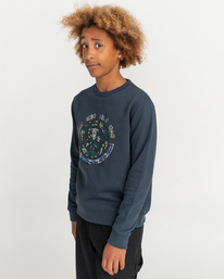 3 In The City Icon - Sweatshirt for Boys Gray F2CRC4ELF2 Element