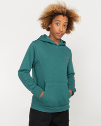 2 Joint 2.0 - Sweat à capuche pour Garçon Vert F2HOB6ELF2 Element