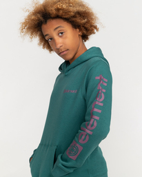 4 Joint 2.0 - Sweat à capuche pour Garçon Vert F2HOB6ELF2 Element