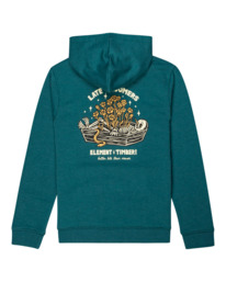 1 Element x Timber! Coffin - Hoodie for Kids Green F2HOC3ELF2 Element