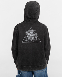 6 STAR WARS™ x Element Yoda - Kapuzenpulli für Kinder Schwarz F2HOC5ELF2 Element