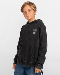 2 STAR WARS™ x Element Yoda - Kapuzenpulli für Kinder Schwarz F2HOC5ELF2 Element