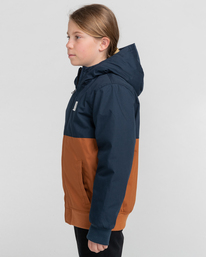 3 Wolfeboro Dulcey 2Tones - Waterproof Insulated Jacket for Boys Brown F2JKB1ELF2 Element