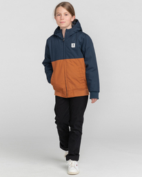 7 Wolfeboro Dulcey 2Tones - Waterproof Insulated Jacket for Boys Brown F2JKB1ELF2 Element