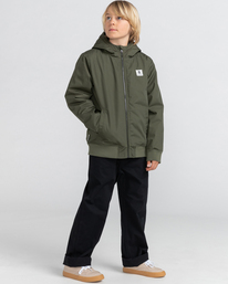 7 Wolfeboro Dulcey - Waterproof Insulated Jacket for Boys Green F2JKB2ELF2 Element