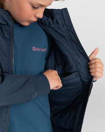 6 Wolfeboro Dulcey 2022 - Veste isolante imperméable pour Garçon Gris F2JKB2ELF2 Element
