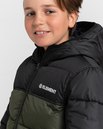 4 Wolfeboro Alder Avalanche - Technical Puffer Jacket for Boys Green F2JKB3ELF2 Element