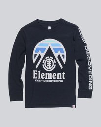 0 Tri Tip Boy Ls - Tee Shirt for Men  F2LSA1ELF7 Element