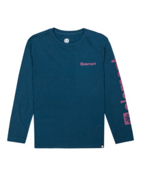 0 Joint 2.0 - Bio-Longsleeve für Jungen Blau F2LSB5ELF2 Element