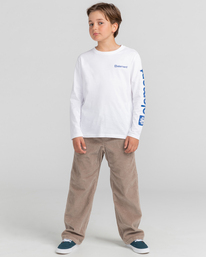 5 Joint 2.0 - Bio-Longsleeve für Jungen Weiss F2LSB5ELF2 Element