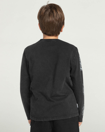 5 STAR WARS™ x Element Deathstar 2022 - T-shirt manches longues en matière biologique pour Enfant Noir F2LSB7ELF2 Element