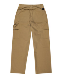 1 Paz Twill - Cargo Trousers for Kids Beige F2PTB1ELF2 Element