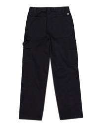 1 Paz Twill - Cargohose für Kinder Schwarz F2PTB1ELF2 Element