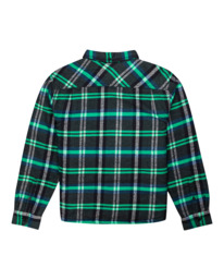 element, Philip 2022 - Langärmliges Flanellhemd für Jungen, NAVY BLACK (4515) Philip 2022 - Long Sleeve Flannel Shirt for Boys F2SHA2ELF2